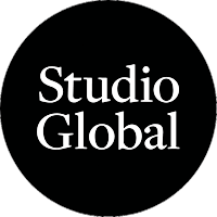 Studio Global circle logo - Inverted