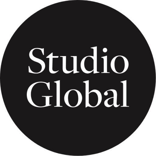 Studio Global circle logo - dark